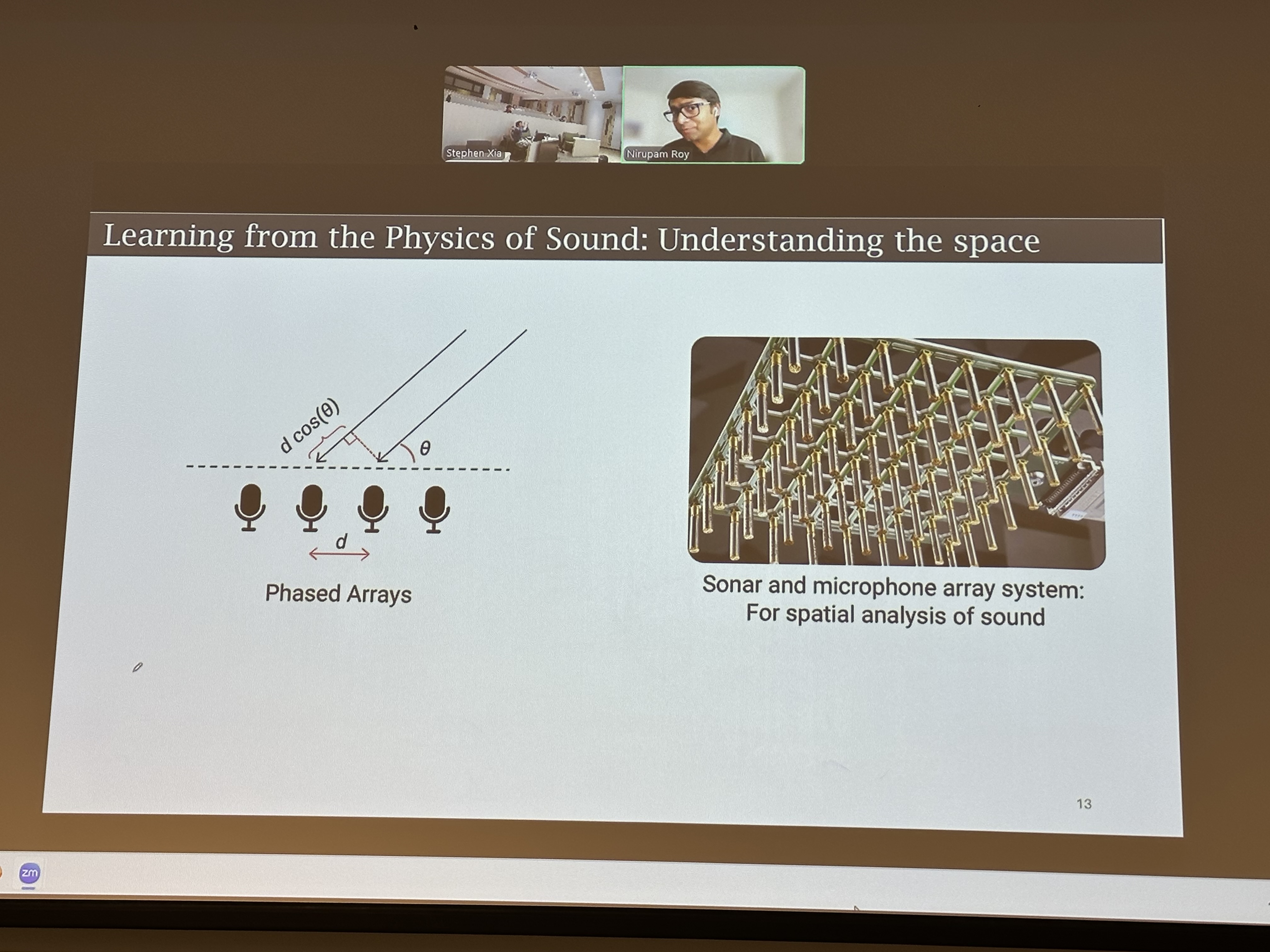 Keynote from Professor Nirupam Roy University of Maryland, College Park