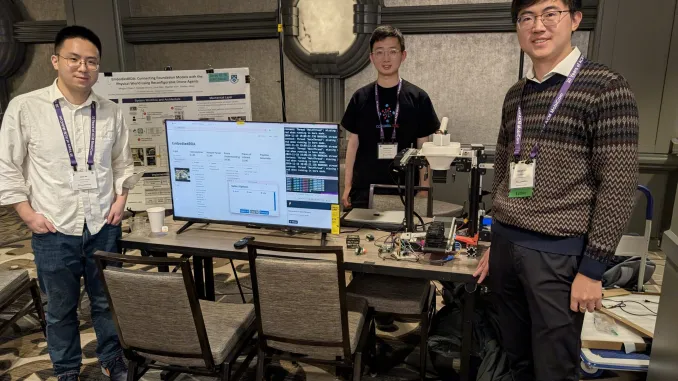 EmbodiedRDA Receives span style color:red Best Demo Runner-Up span Award at MobiCom 2024