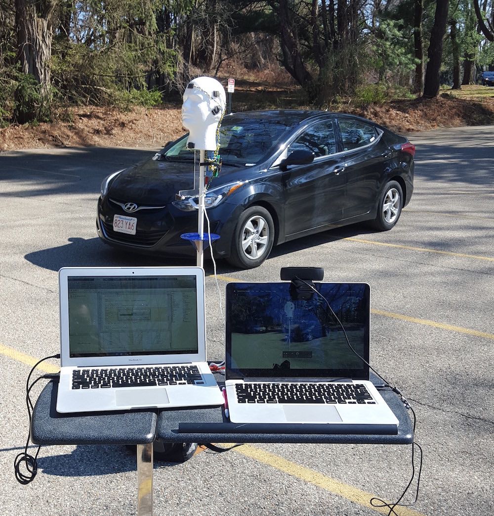 SEUS: A Wearable Multi-Channel Acoustic Headset Platform to Improve Pedestrian Safety: Demo Abstract